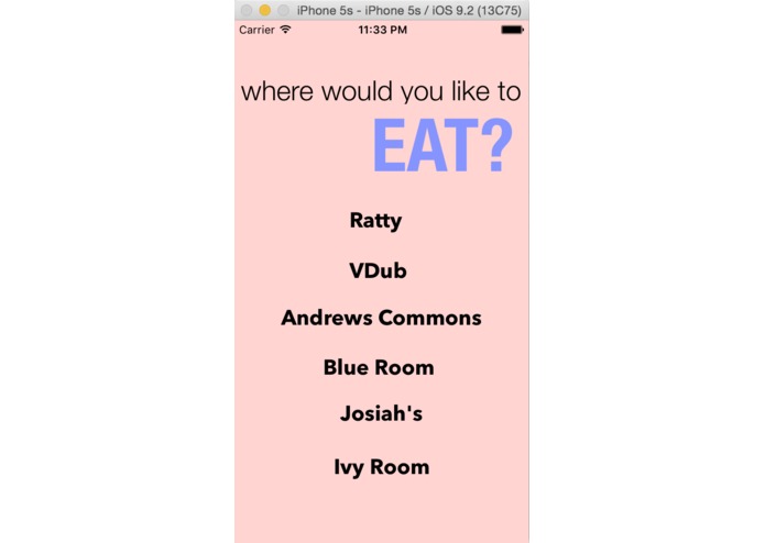 MyMeal 2.0 – screenshot 1