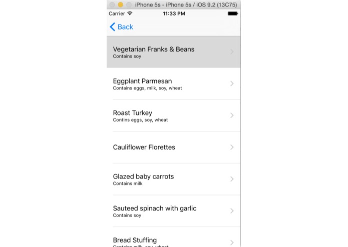 MyMeal 2.0 – screenshot 2