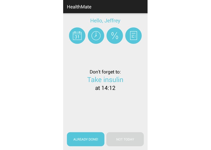HealthMate – screenshot 2