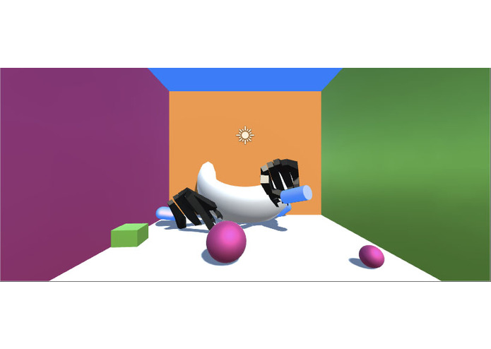 Leap-Motion-Shape-Toss – screenshot 1