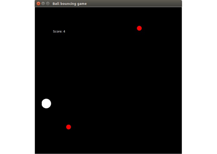 Ball bouncing game – screenshot 1