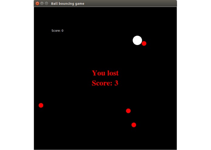 Ball bouncing game – screenshot 2