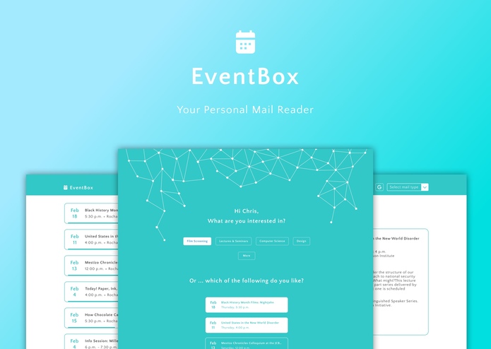EventBox – screenshot 1