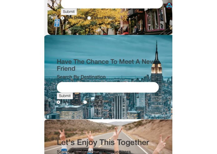 Car-pooling in the Pioneer Valley – screenshot 2