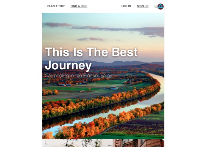 Car-pooling in the Pioneer Valley – screenshot 3