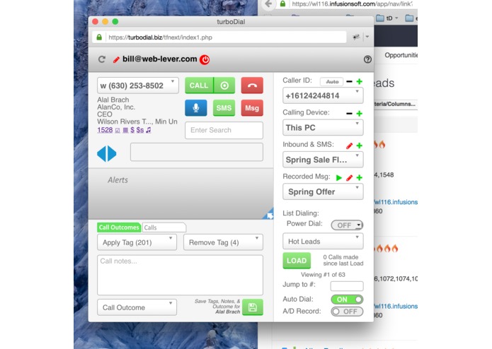 turboDial – screenshot 2