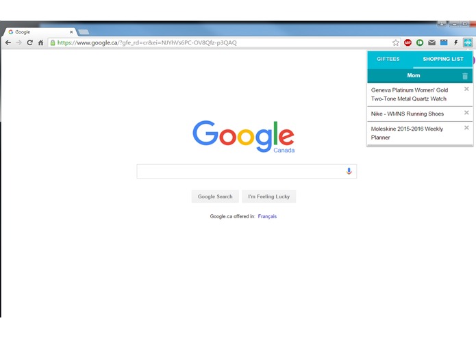 giftR – screenshot 1