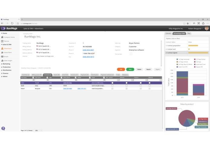 RunMags Office 365 Integration – screenshot 1