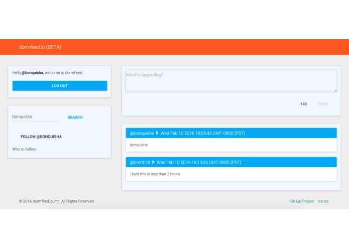 dormfeed – screenshot 1