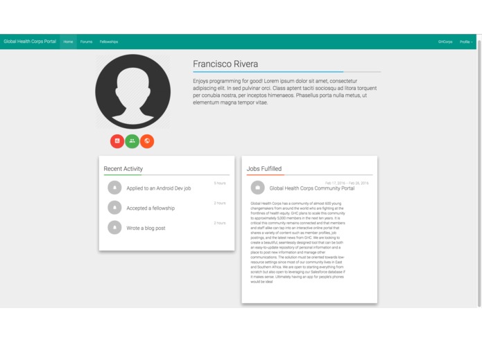 Global Health Corps – screenshot 2
