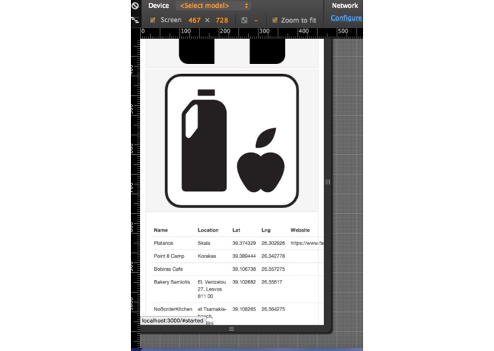 RefugeeAid – screenshot 1