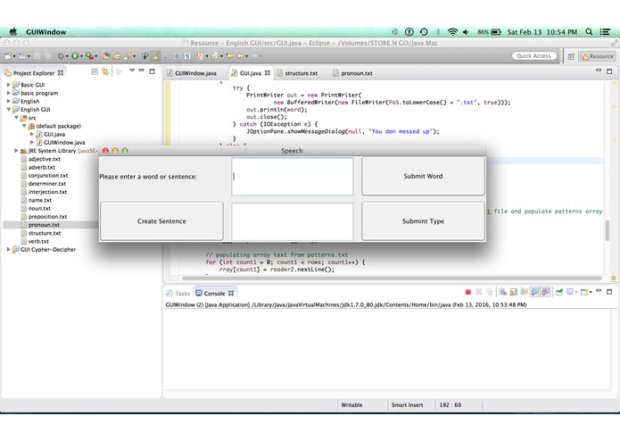 Sentence Constructor – screenshot 1