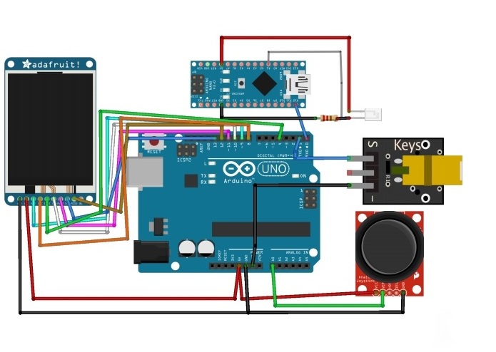 POLL: Pong Over Laser Link – screenshot 3