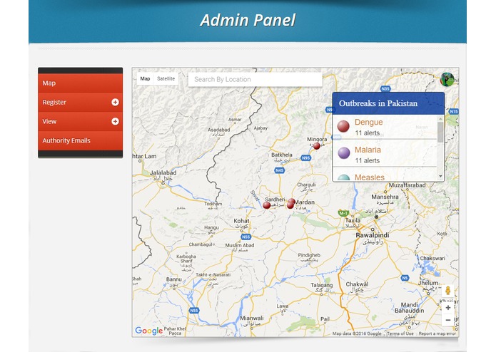 Quick Disease Outbreak Early Warning System – screenshot 5