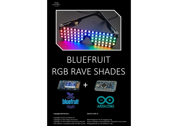 Bluetooth Rave Shades – screenshot 2