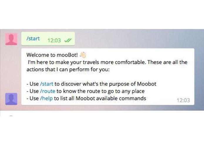 TransportBot – screenshot 2