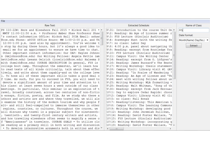 Syllabot – screenshot 1