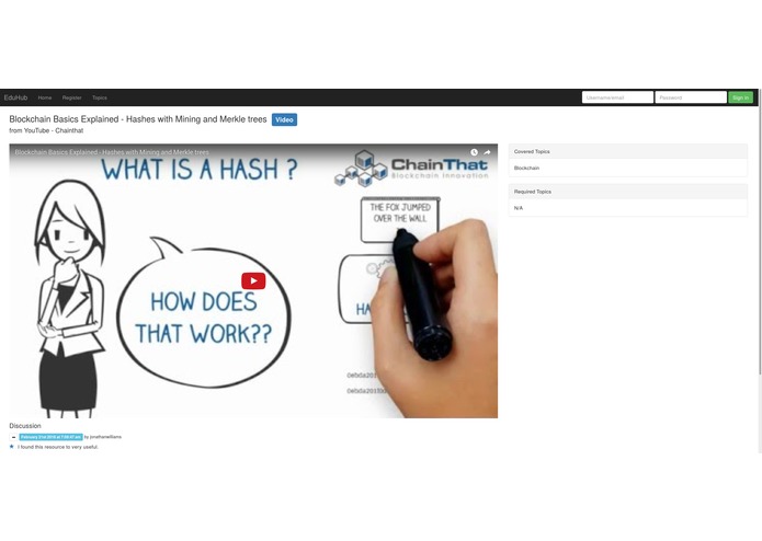 EduHub – screenshot 1