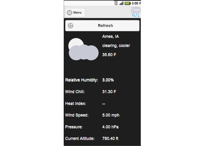 Cloudy with a Chance of Data – screenshot 2
