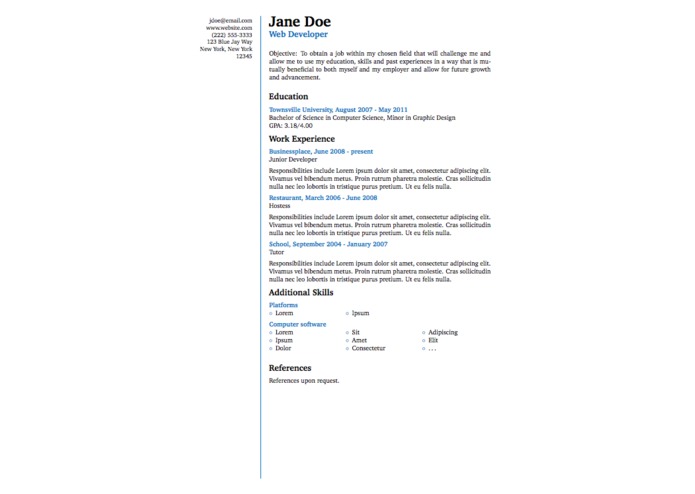 Impresumé – screenshot 8