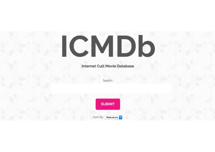 The Internet Cult Movie Database – screenshot 1