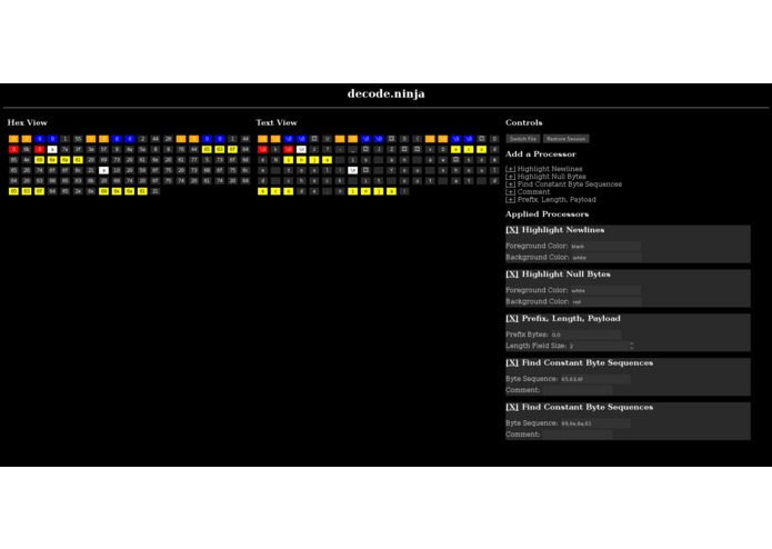 DecodeNinja – screenshot 1