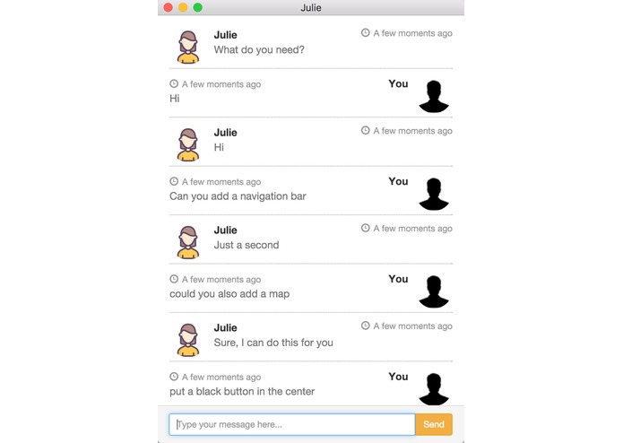 Julie – screenshot 1