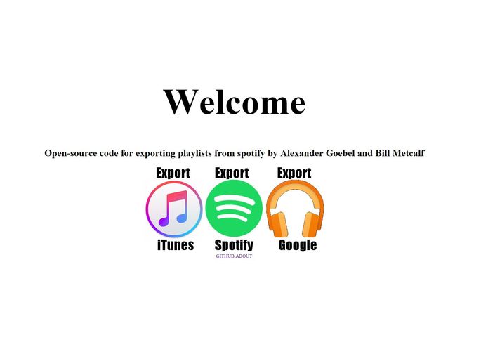 Playlist-Transferer – screenshot 1