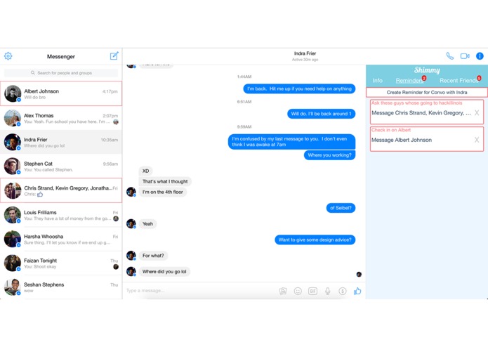Shimmy – screenshot 2