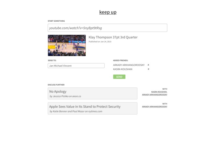 keep-up – screenshot 2
