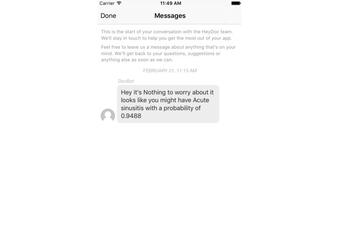 HeyDoc – screenshot 1