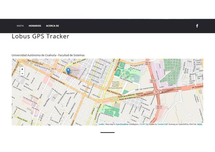 lobus-tracker – screenshot 1