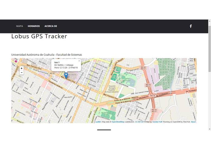 lobus-tracker – screenshot 2