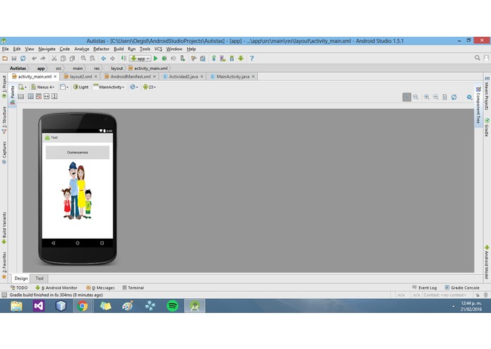 Mesa #4 Proyecto TestAutistas – screenshot 1