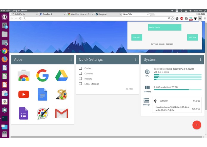 BibliDash – screenshot 1