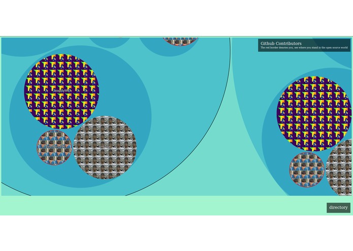 Github Contributors – screenshot 4