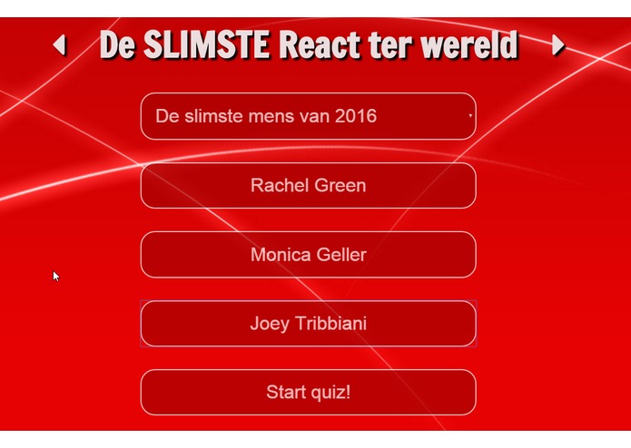 De Slimste React ter wereld – screenshot 1