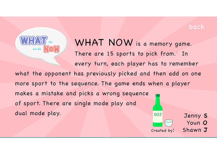 What Now – screenshot 2