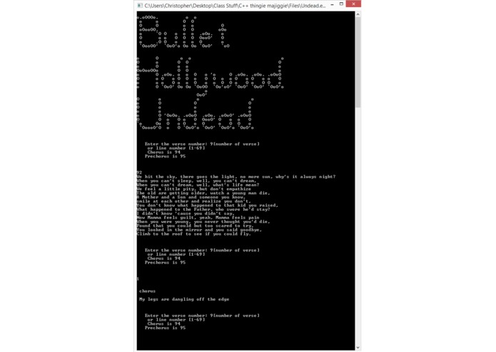 Poetic Index of Hollywood Undead's "Bullet" – screenshot 1