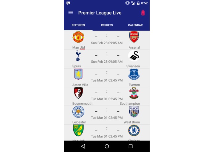 Live Premier League Scores – screenshot 1