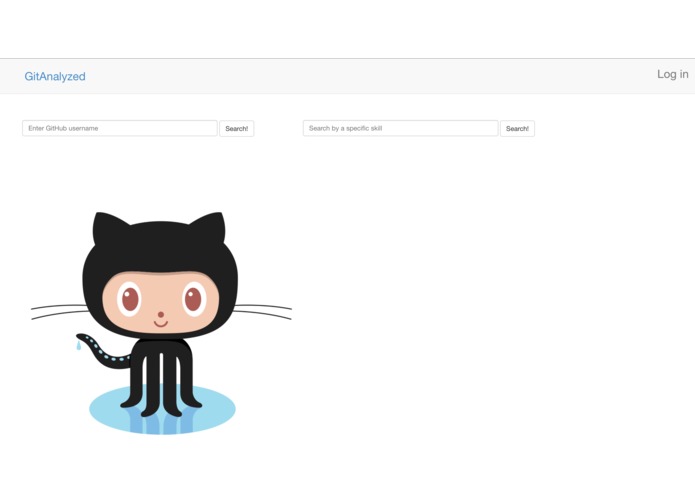 gitAnalyzed – screenshot 1