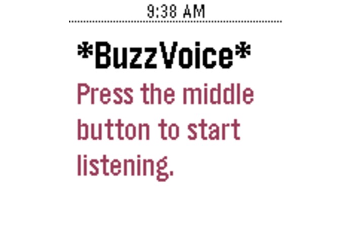 BuzzVoice – screenshot 1