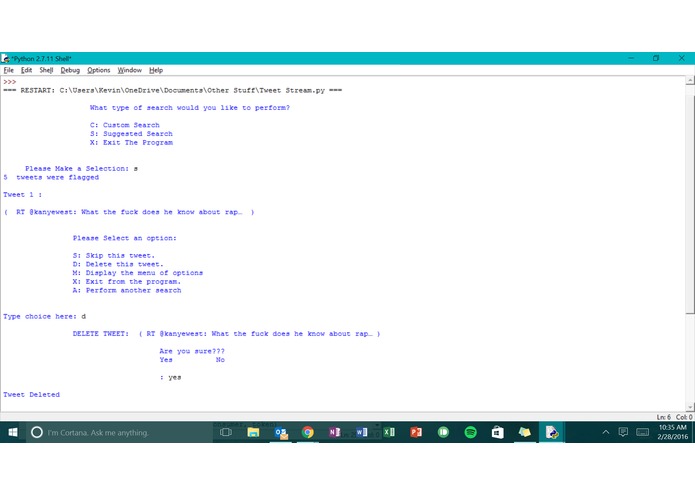 Tweet Delete – screenshot 1