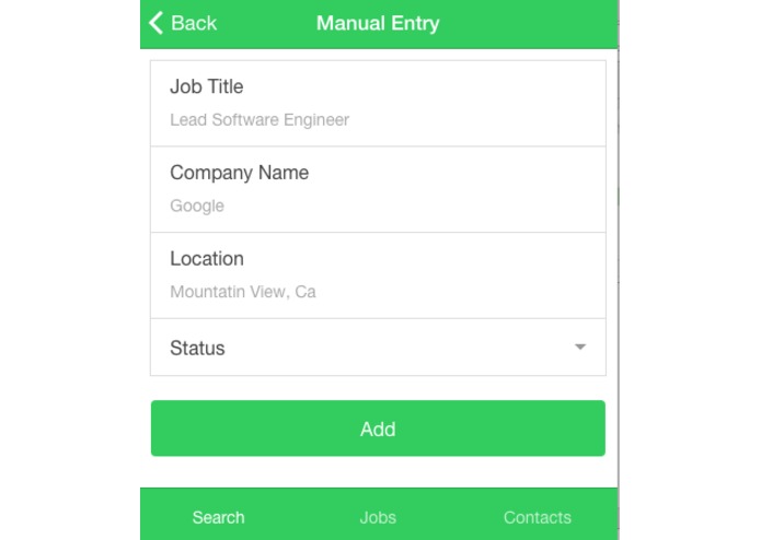 Jobminder – screenshot 1