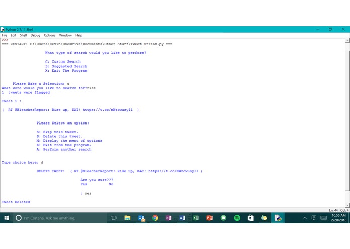 Tweet Delete – screenshot 2
