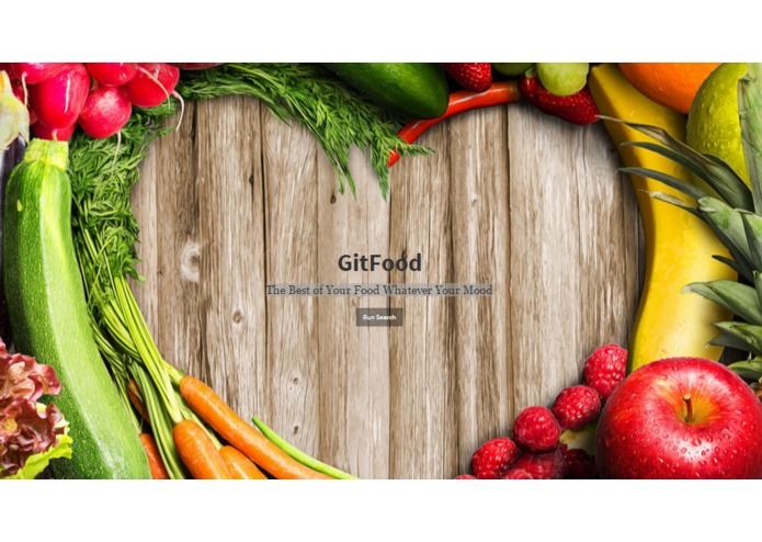gitFood – screenshot 1