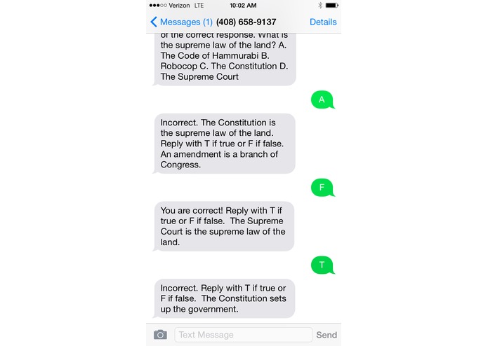 Citizenship Test – screenshot 1