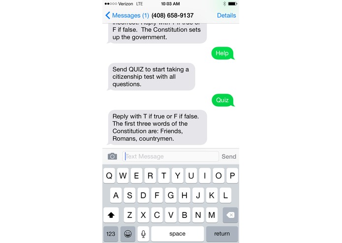 Citizenship Test – screenshot 2