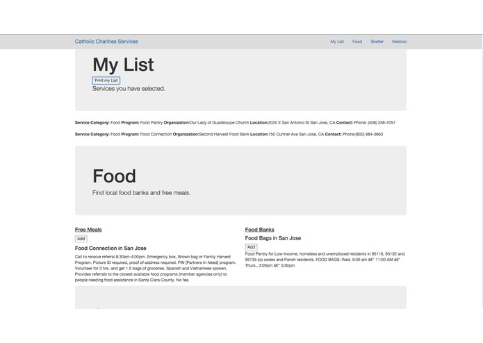 Service Finder – screenshot 1