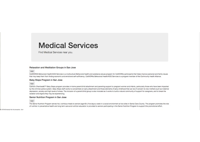 Service Finder – screenshot 2